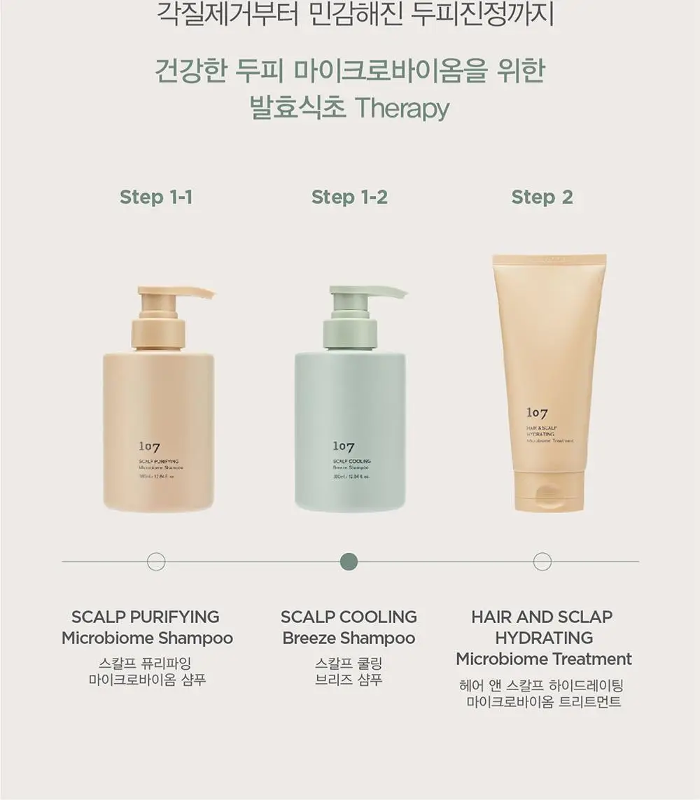 [즉각쿨링/찰랑모발] 원오세븐 스칼프 쿨링 브리즈 샴푸 380ml 상세페이지 17